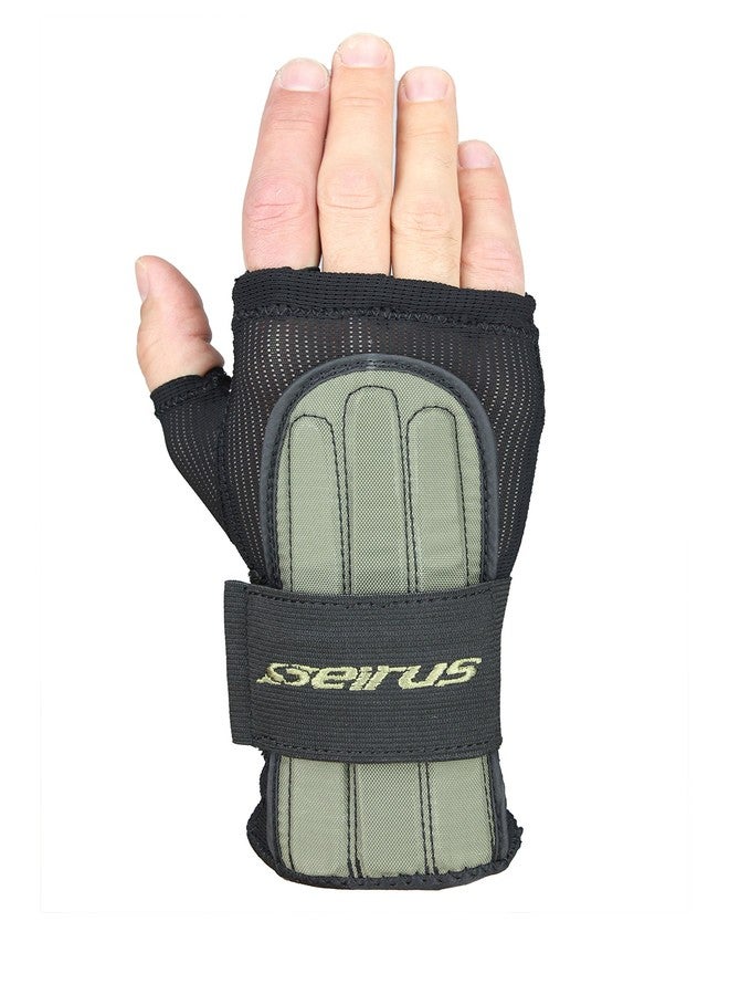 Seirus Innovation 5660 Jam Master EXO Under Glove Wrist Protection to Prevent Injury, One Size, Black - Image 1